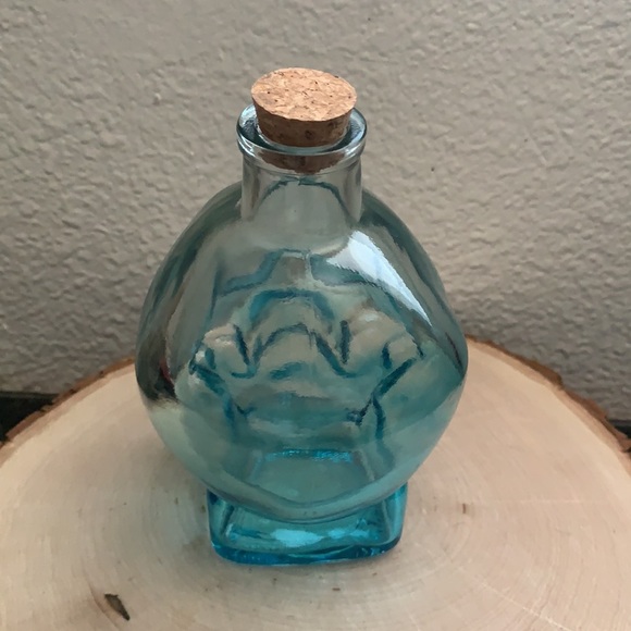 Blue Skull Skeleton Head Canister Halloween - Picture 4 of 5